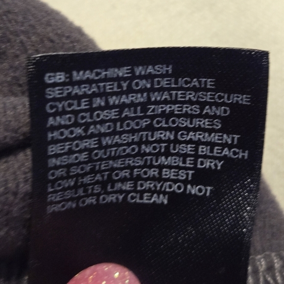 The North Face Women's Tech Glacier Fleece Quarter Zip Jacket Purple Size XS - Picture 8 of 10